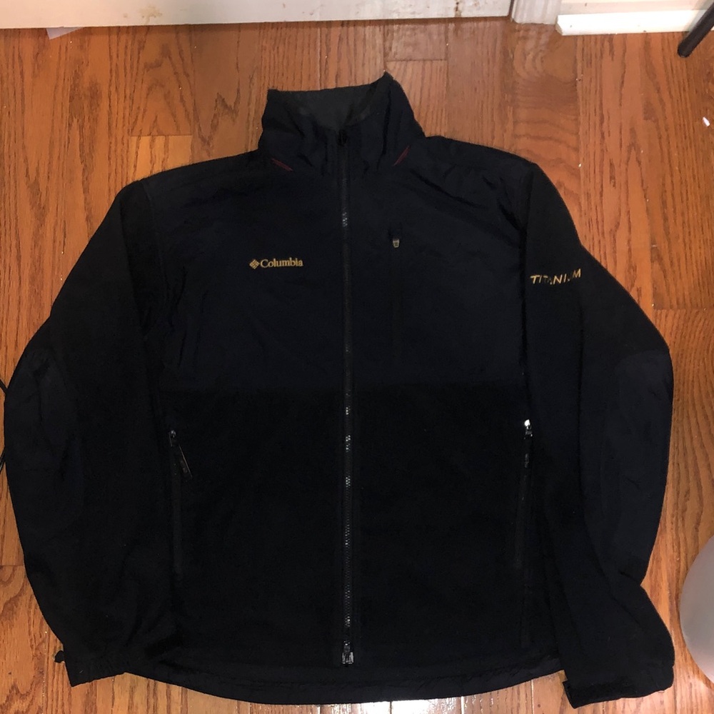 Vintage Columbia Black Titanium Fleece Baggy